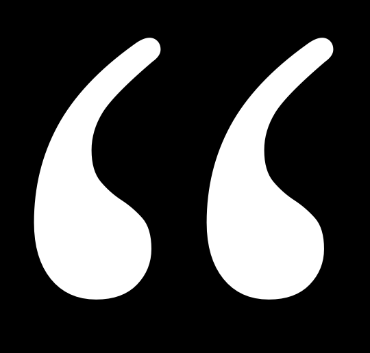 Anführungszeichen oben