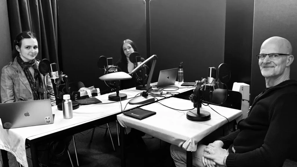 Podcast-Aufnahme mit Ulrich Klocke